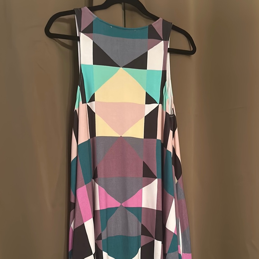 Mara Hoffman Geometric Multicolor Sleeveless Dress - image 7